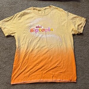 Wawa Siptopia Orange Gradient Women's Short Sleeve Tee
